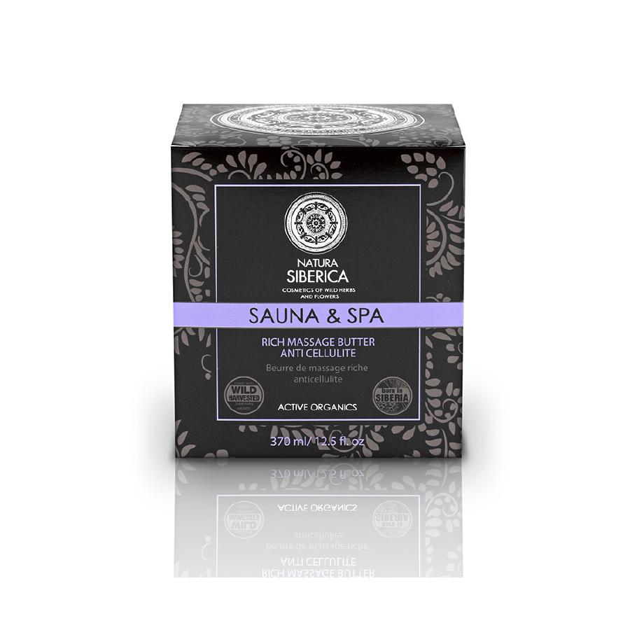 Sauna&Spa Anticelutítica manteca espesa masaje Daurico Natura Sibérica 370 ml