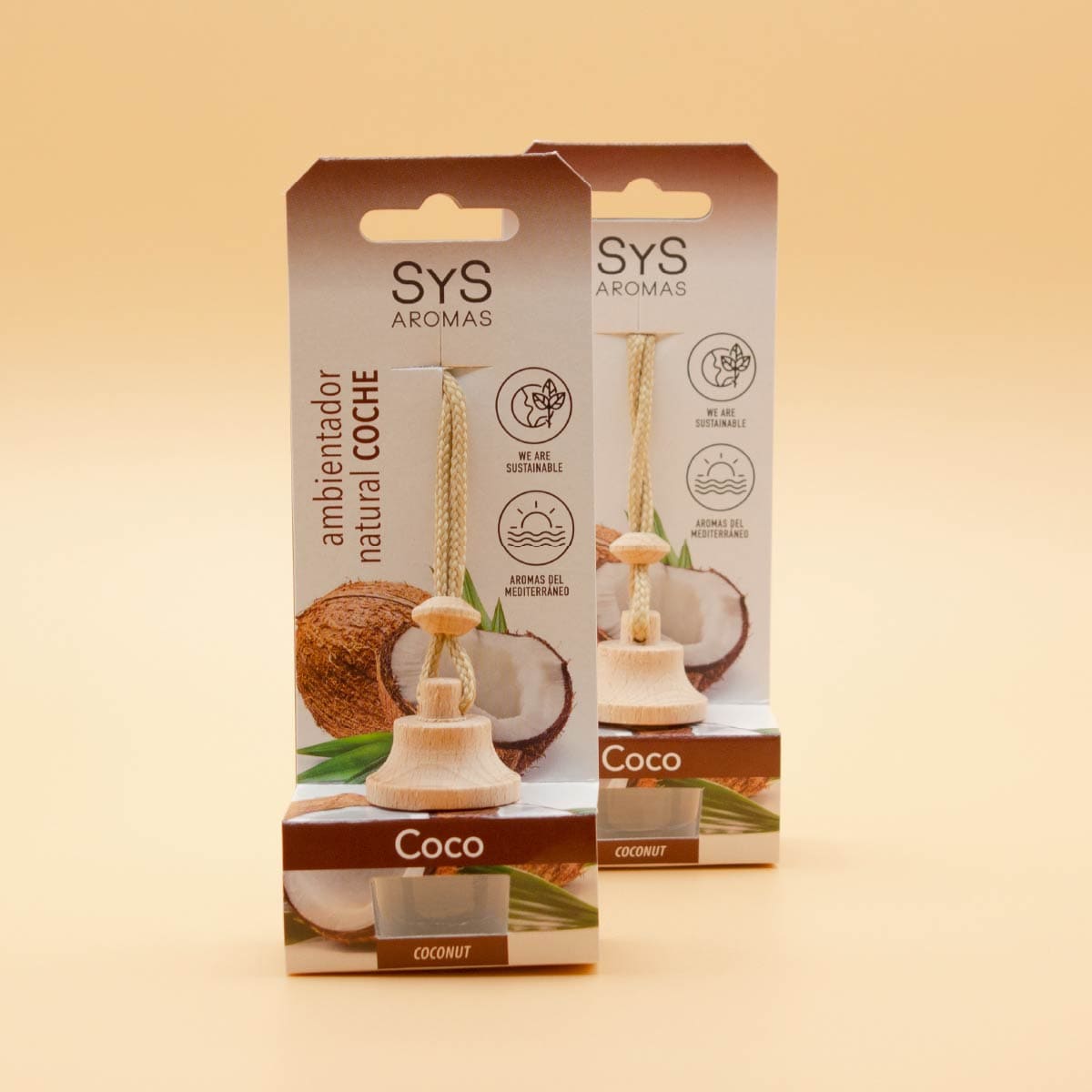 Ambientador Coche Coco SYS Aromas Style 7 ml | Aroma Dulce y Afrutado | Cremoso y Exótico_3