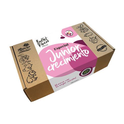 Buffet healthy Junior Crecimiento para conejos y roedores jóvenes Ribero