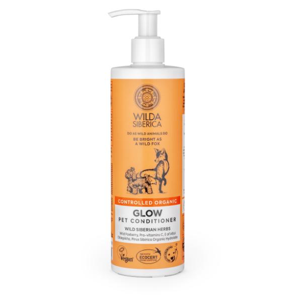 Acondicionador brillo para mascotas Natura Sibérica 400 ml