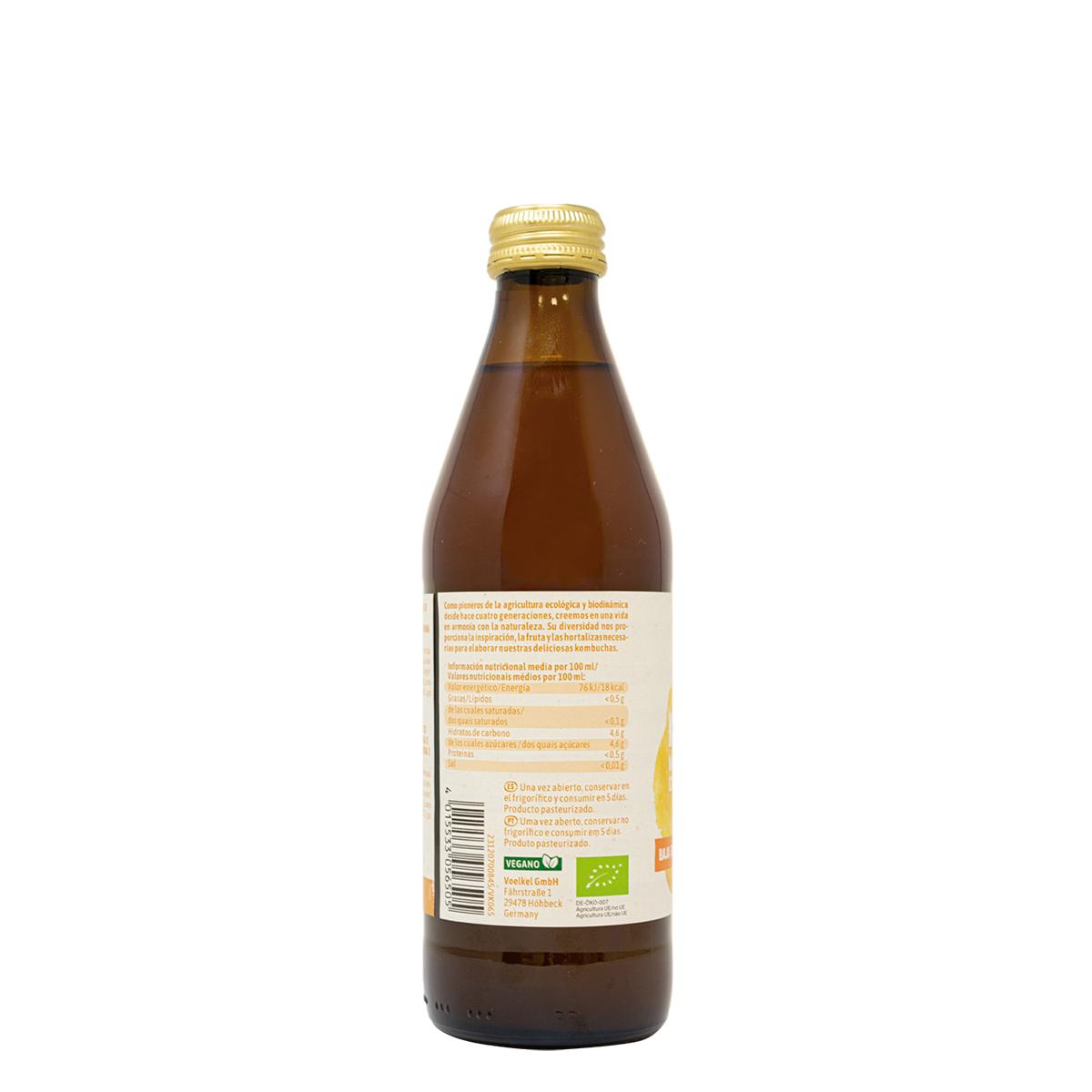 Kombucha Mandarina y Cayena Bio Voelkel 330 ml