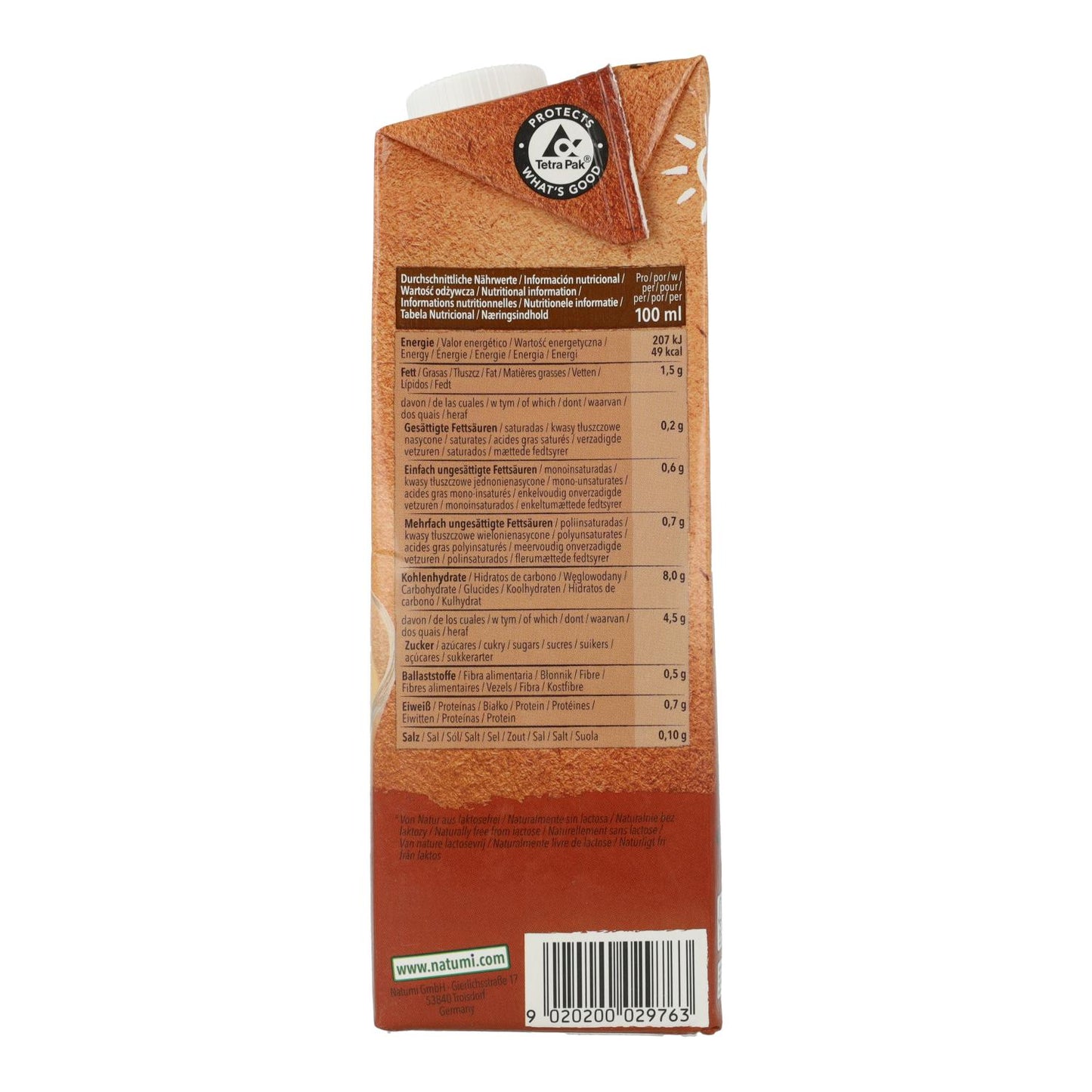 Bebida Avena y Café BIO Natumi 1 L