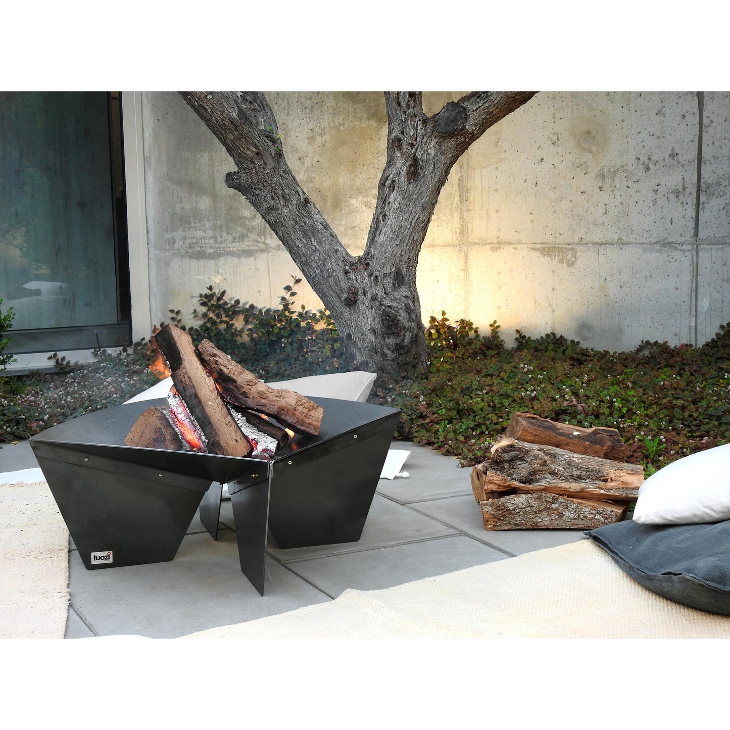 Brasero de jardín Syrtis Tuozi