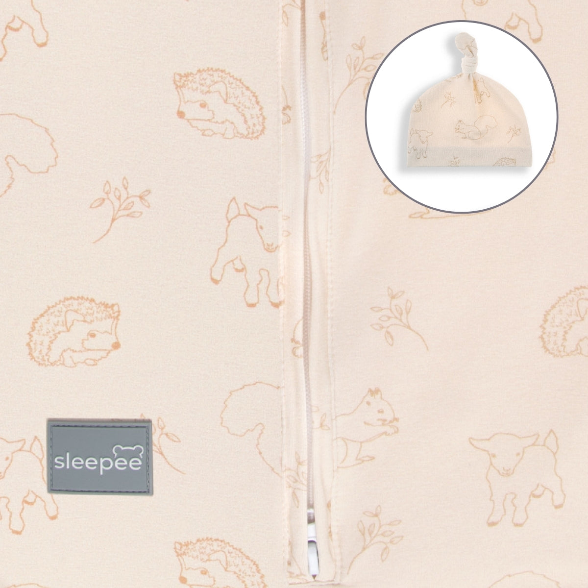 Saco De Dormir Bebé Envolvente Second Step Cream