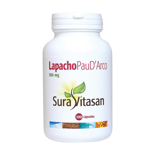 Lapacho Pau D'arco 500mg 100 Caps Sura Vitasan