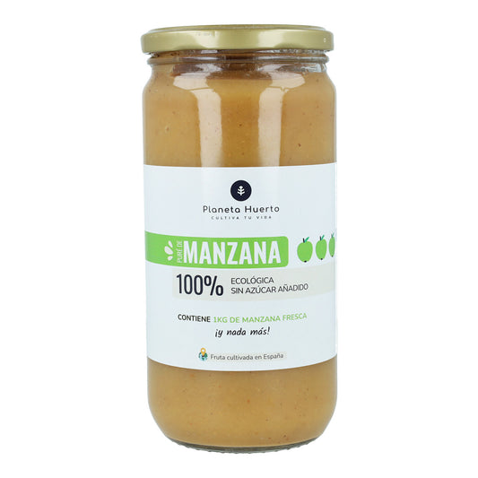 Compota de Manzana sin azúcar Eco Planeta Huerto 700 g