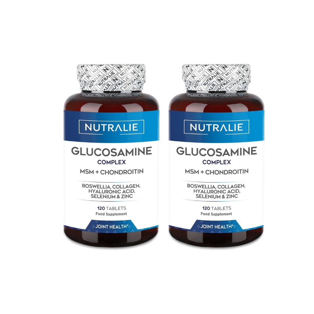 Pack 2 x Glucosamina Complex Nutralie 120 caps.