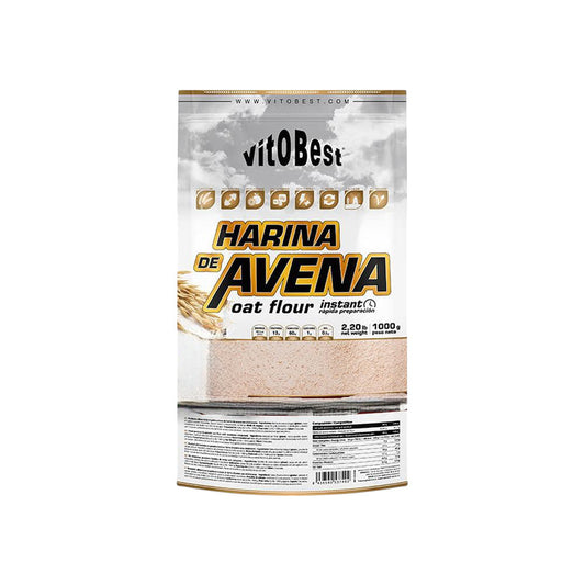 Harina De Avena 1 Kg Sabores Vitobest Natillas-chocolate