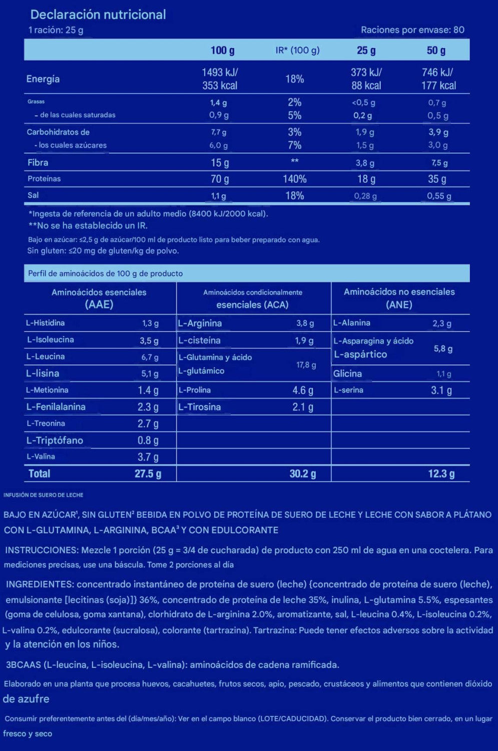 Whey Infusion - 2kg - Platano - Proteina De Suero Whey - Scitec Nutrition_5
