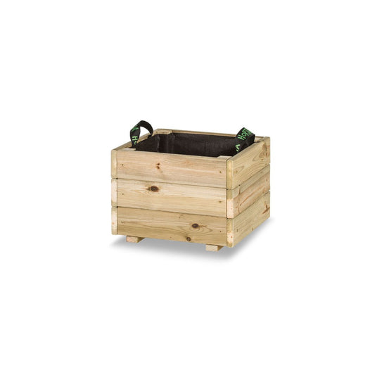 Jardinera de madera Pun Hortalia 40 x 40 x 30 cm