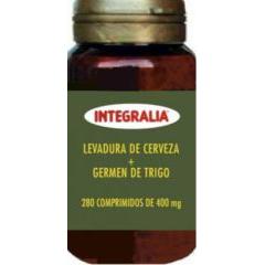 Levadura de Cerveza + Germen de trigo Integralia, 280 comprimidos