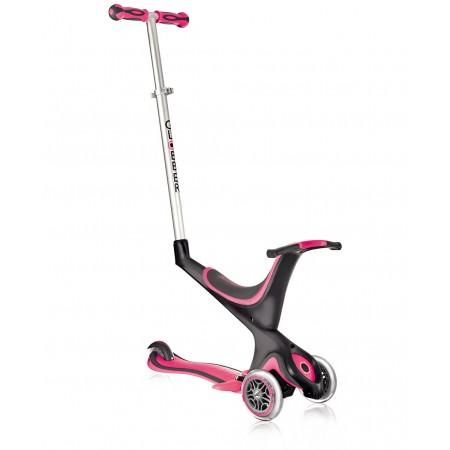 Patinete convertible Evo Comfort 5 en 1 rosa Globber