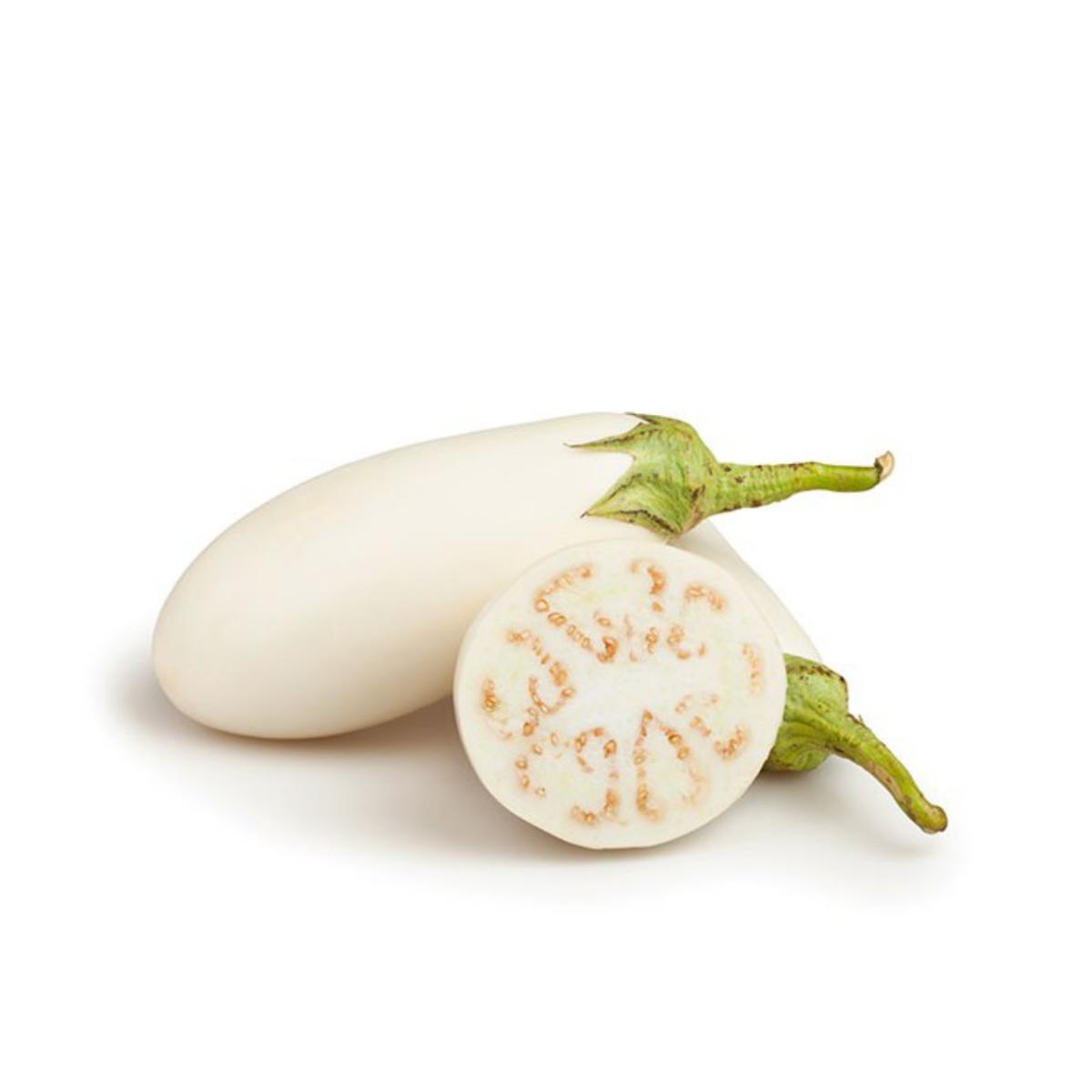 Plantón de Berenjena blanca en maceta 11 cm