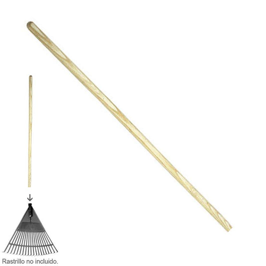 Mango Madera Cilindrico 1150x22 Mm. Rastrillo/ Cepillo