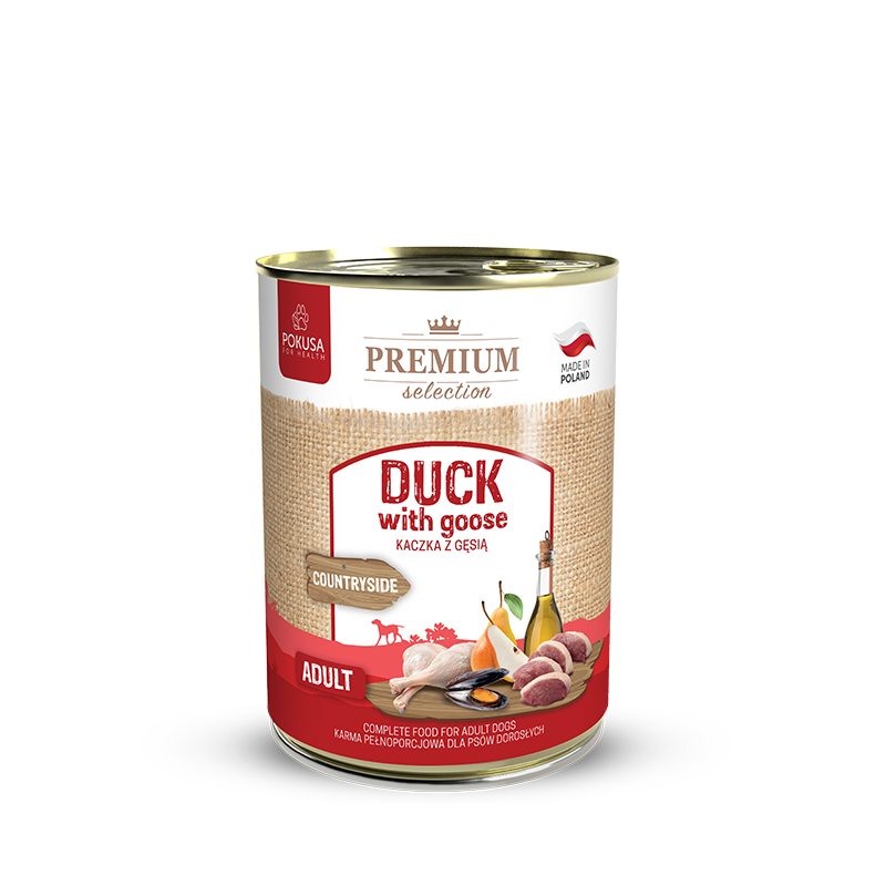 Lata De Comida Cocinada Para Perro - Carne De Pato Y Pavo 100% Natural