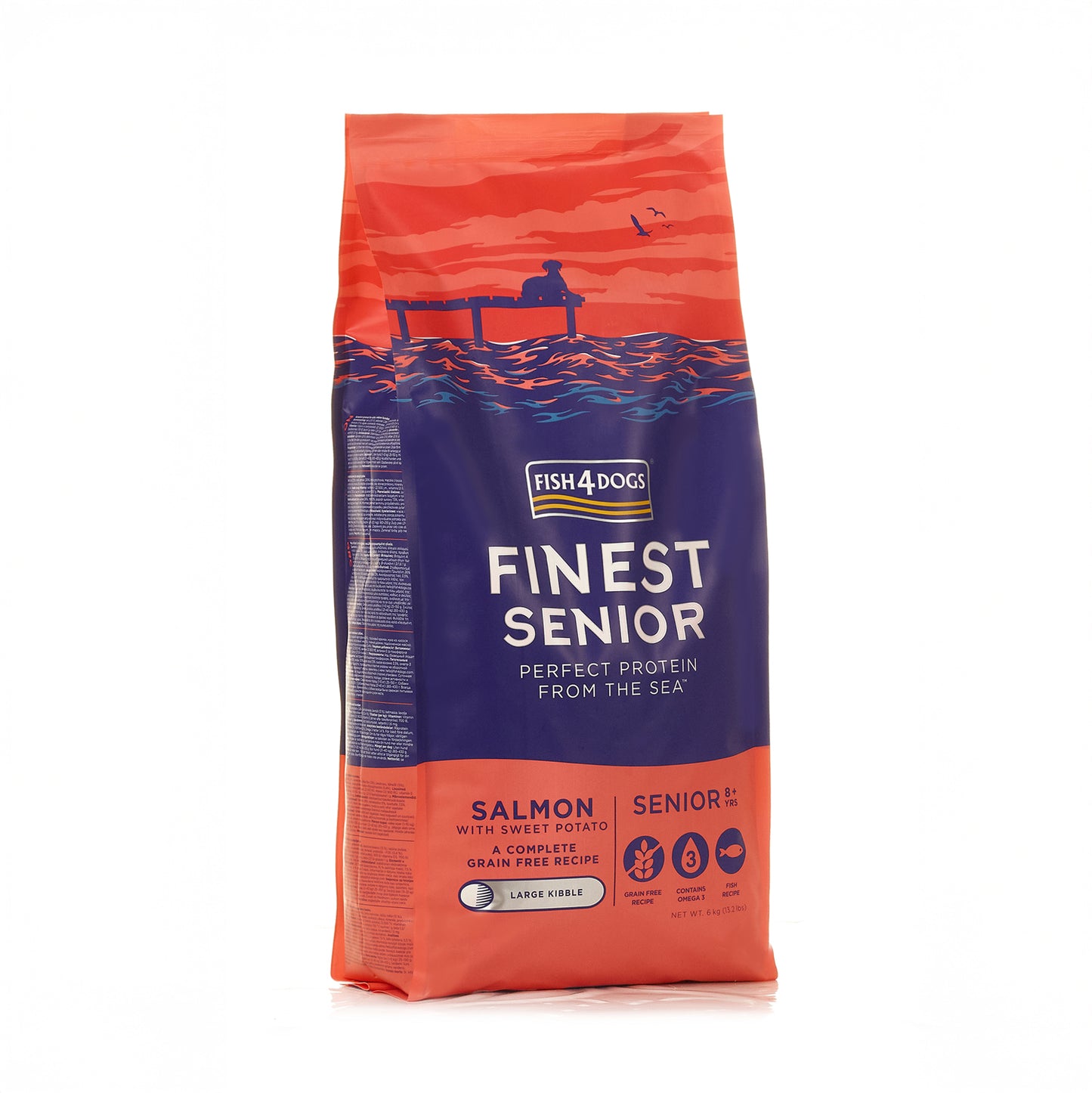 Fish4dogs Pienso Para Perro Senior Sin Cereales – Salmón Y Boniato