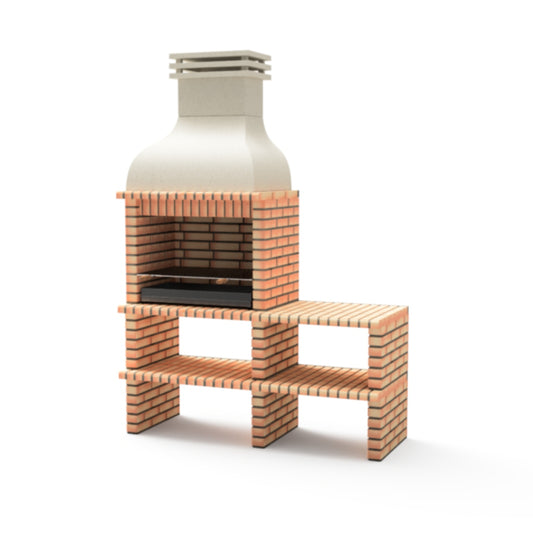 Barbacoa Benhaddou con bancada, Movelar