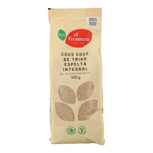 Cous Cous de Trigo Espelta Integral Bio El Granero 500 g