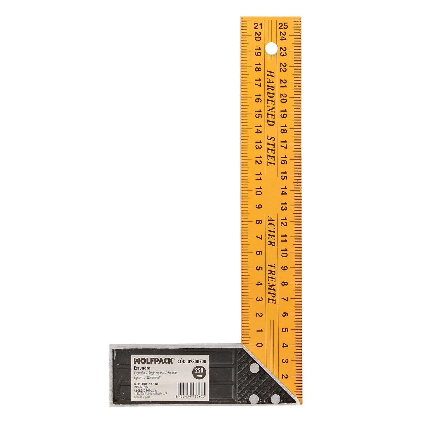 Escuadra Metalica 250 Mm. Escuadra Carpintero, Escuadra Construcción,_0