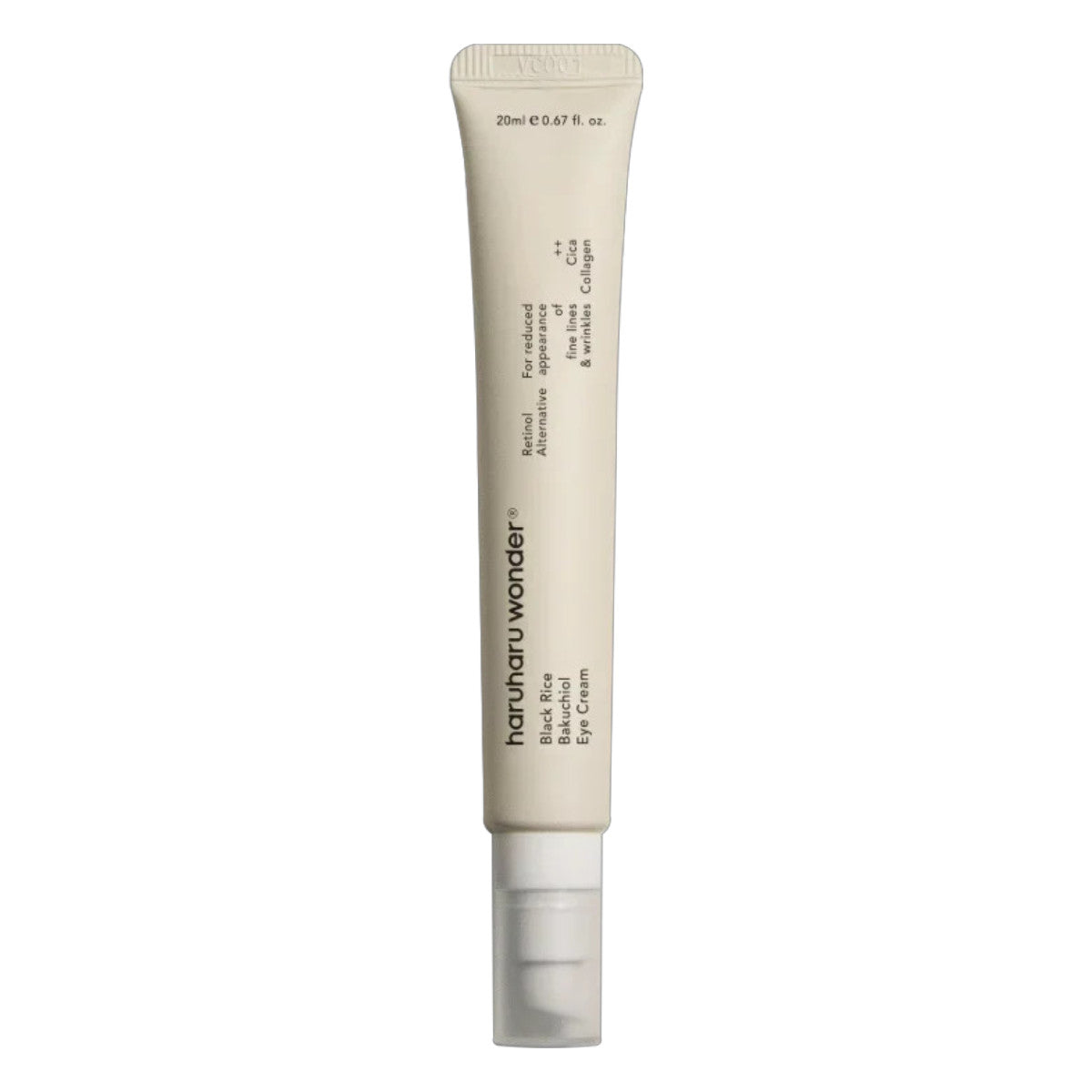 Contorno de ojos Black Rice Bakuchiol Eye Cream haruharu wonder 20 ml