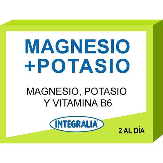 Magnesio + Potasio + Vitamina  B6 Integralia 60 Caps