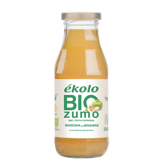 Zumo de manzana con jengibre BIO Ékolo 200 ml