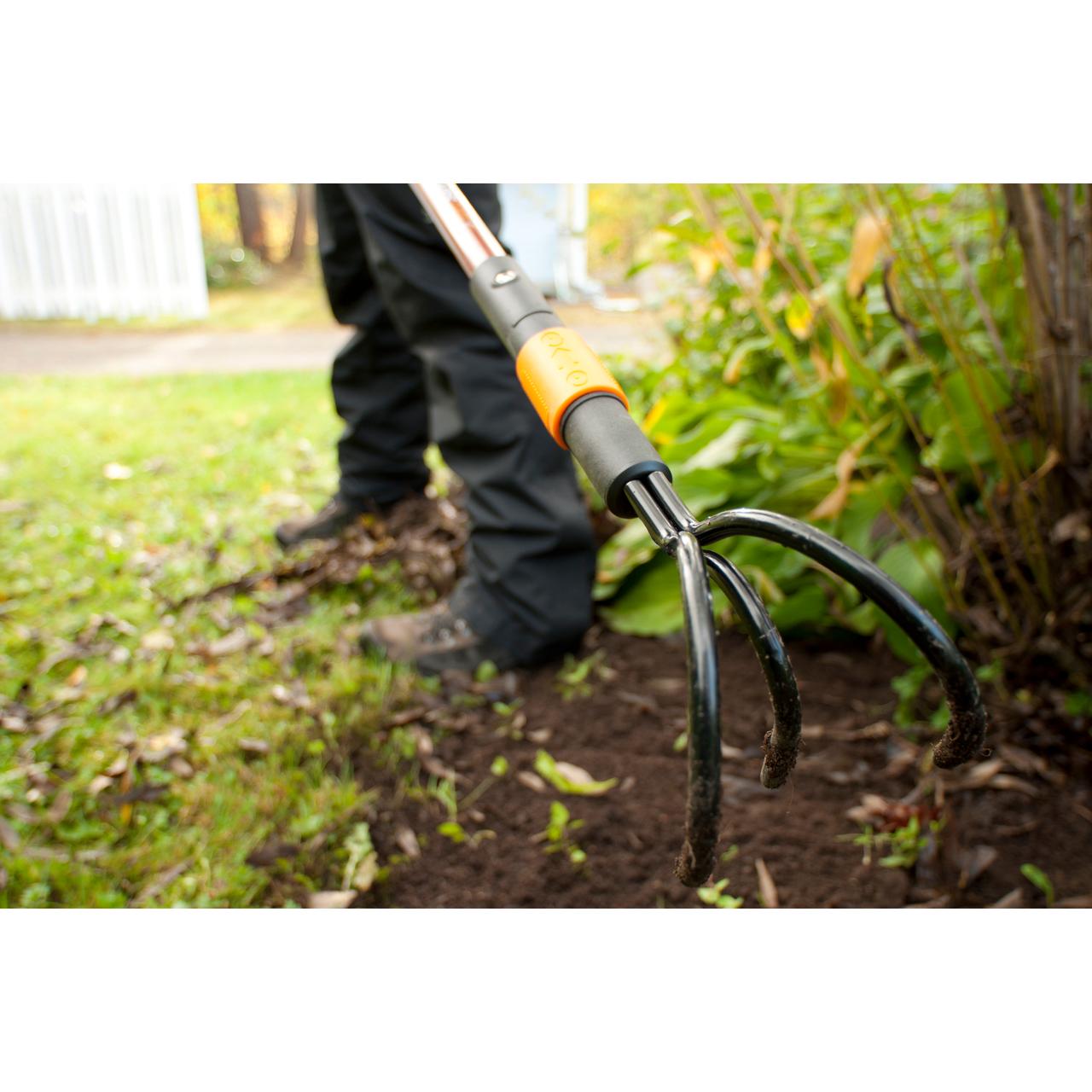 Cultivador 3 dientes aleman QuickFit Fiskars