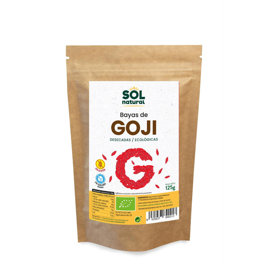 Bayas de goji bio Sol Natural 125 g