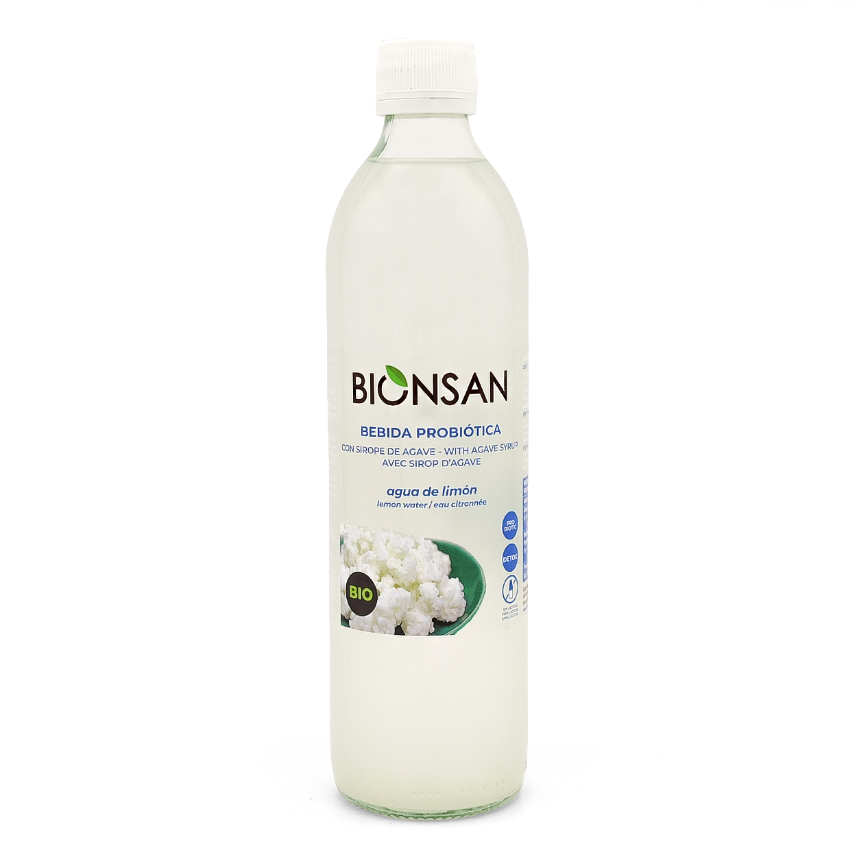 Bebida Probiótica Bionsan De Agua Con Limón 500ml