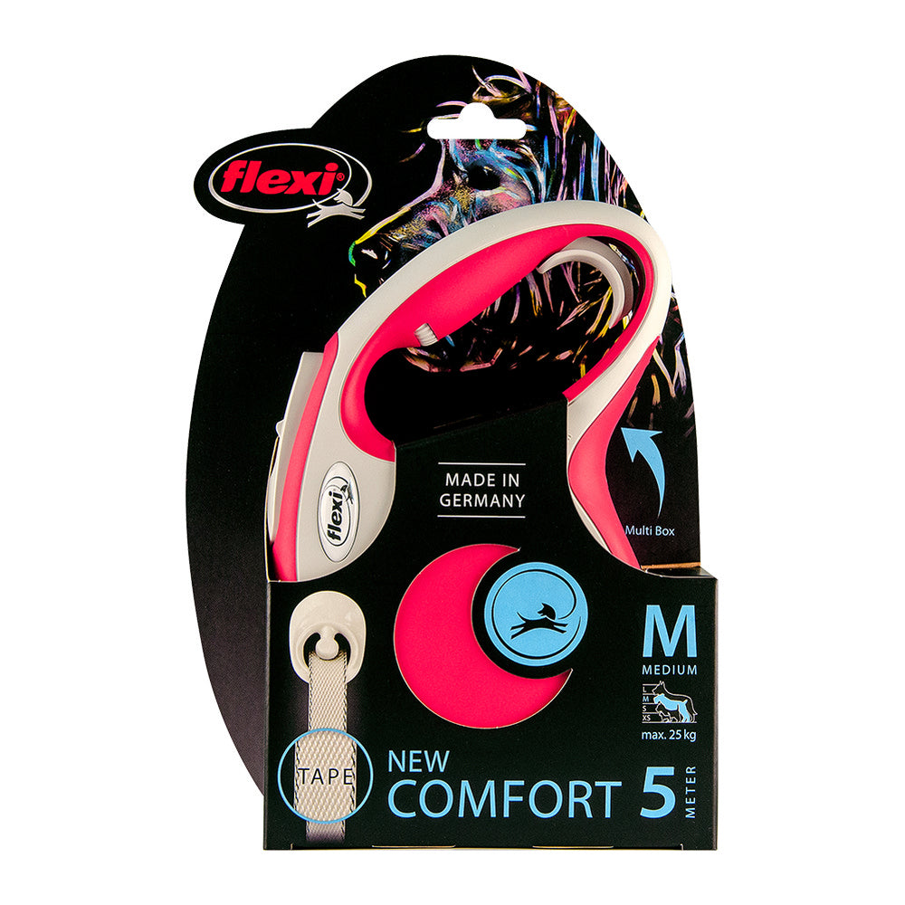 Correa Para Perros Flexi New Comfort 5 M Rojo Talla M_0