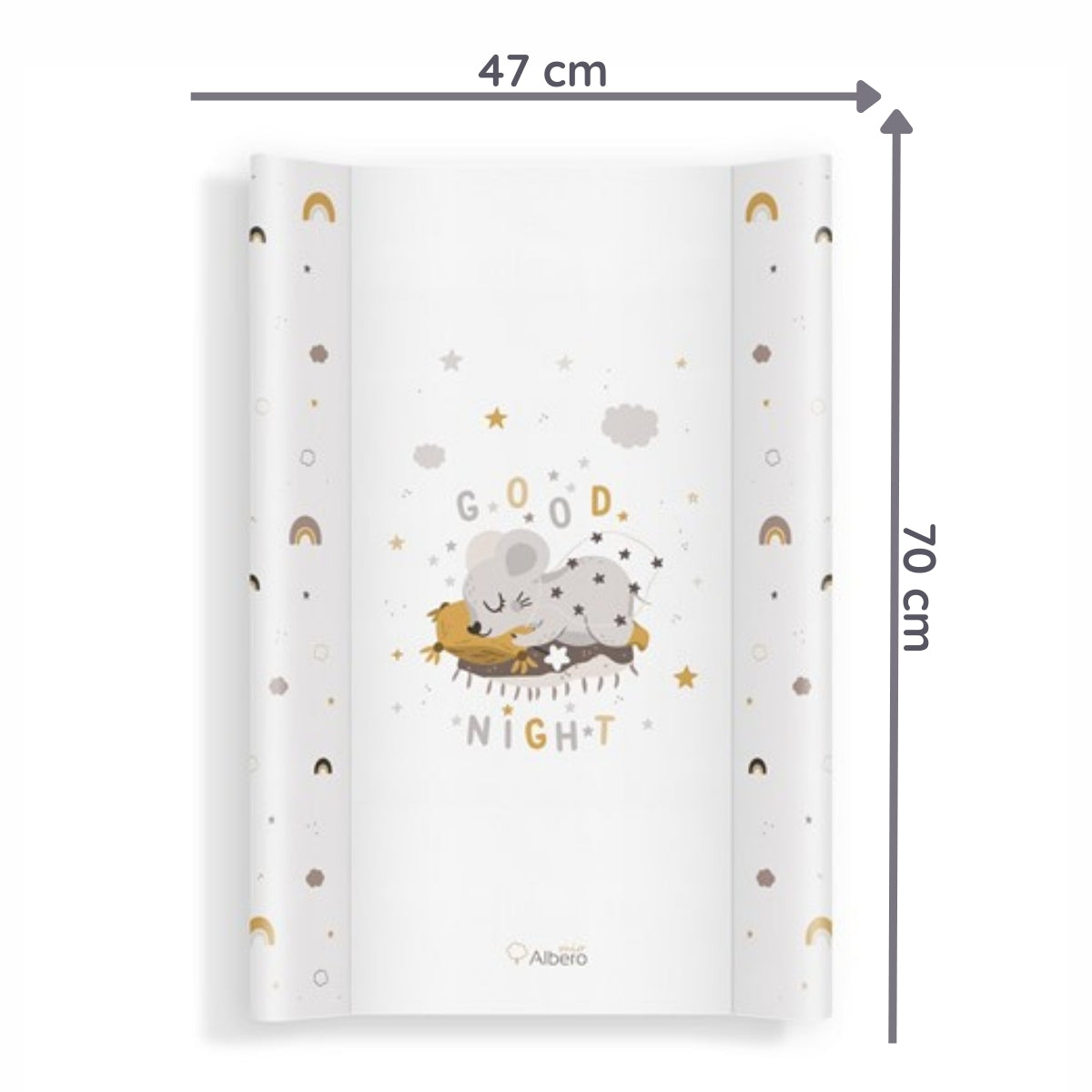 Cambiador Base Rígida Para Cuna 70x47 Good Night