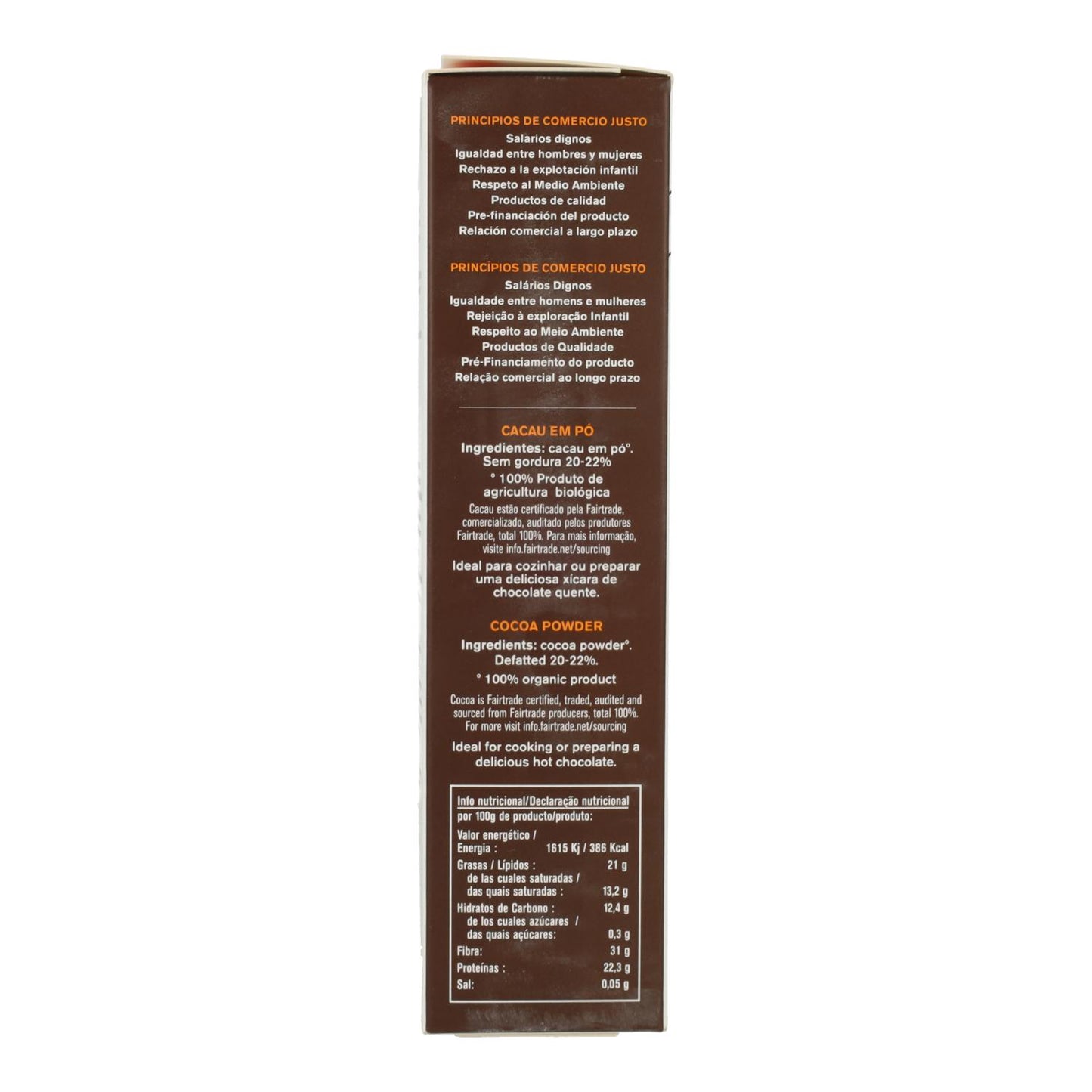 Cacao Puro Premium Bio Alternativa 150 g