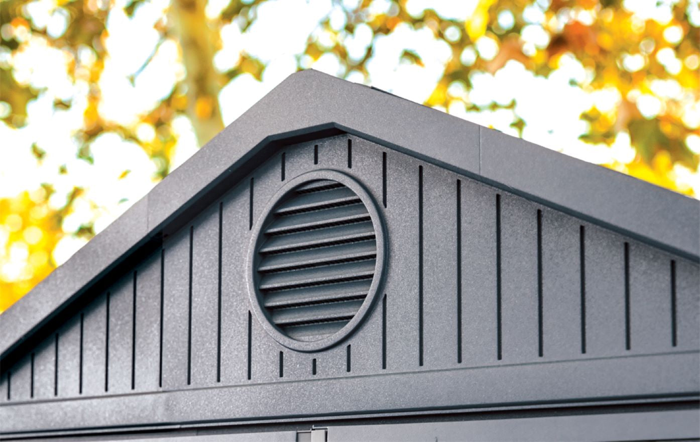 Caseta De Exterior Darwin 6x6 De Keter. 190x183x221 Cm - Gris_5