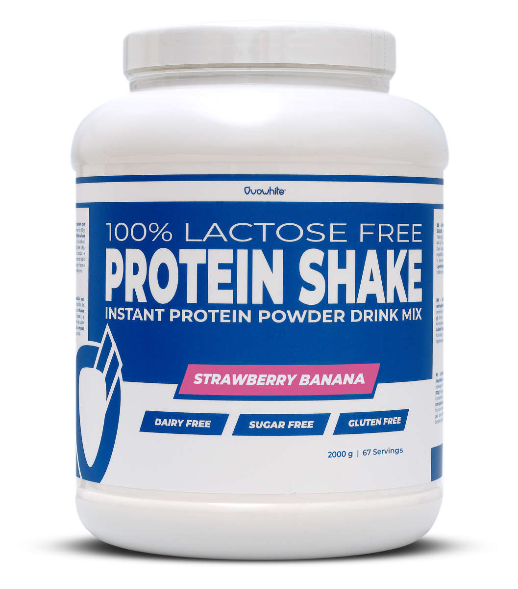 Protein Shake - Strawberry Banana 2000g_0