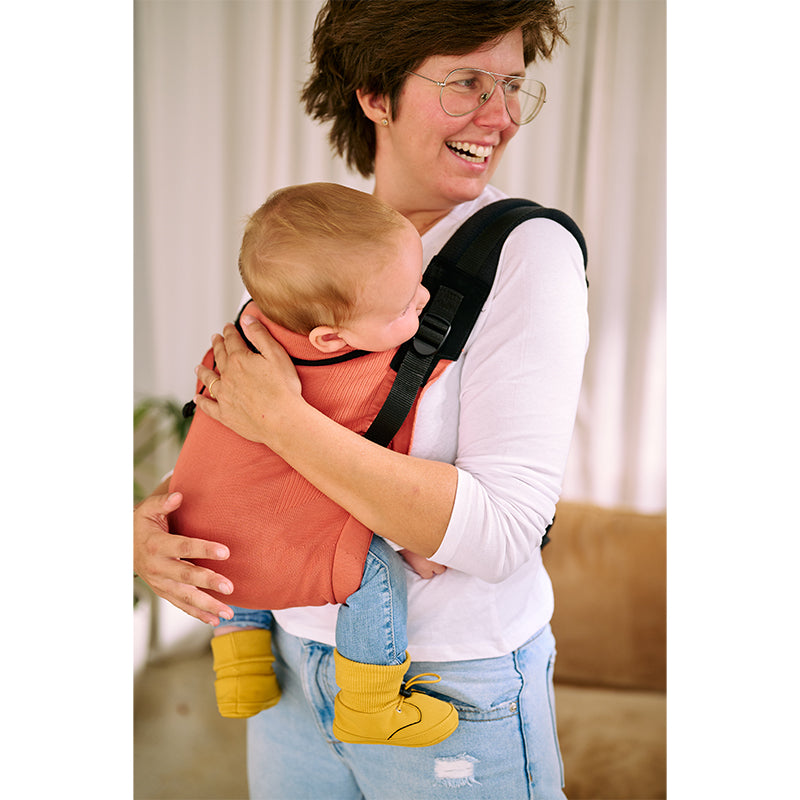 Booties De Porteo, Momawo, Color Mustard. Talla 1