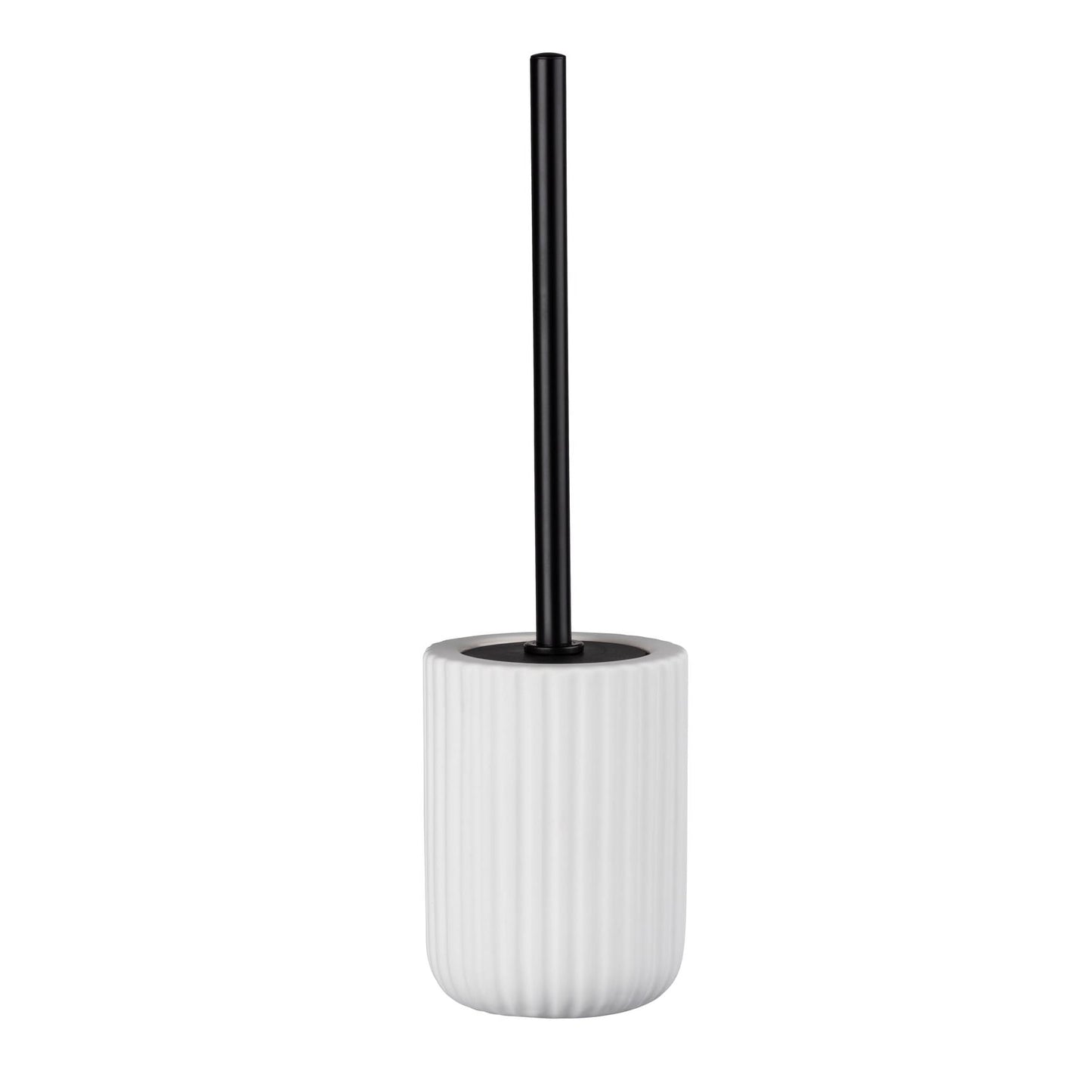 Escobillero de cerámica Belluno, blanco