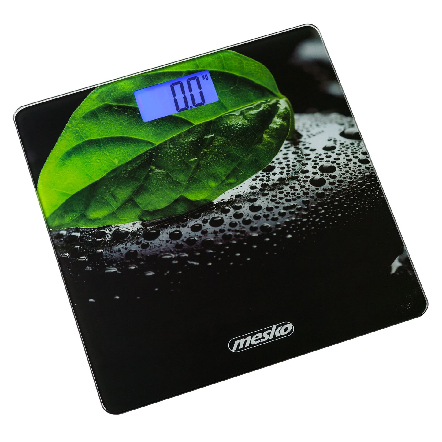 Báscula De Baño Digital Cristal Templado, Alta Medición 150 Kg 100 G, Apagado Automático, Fácil Uso Mesko Ms8149 Multicolor