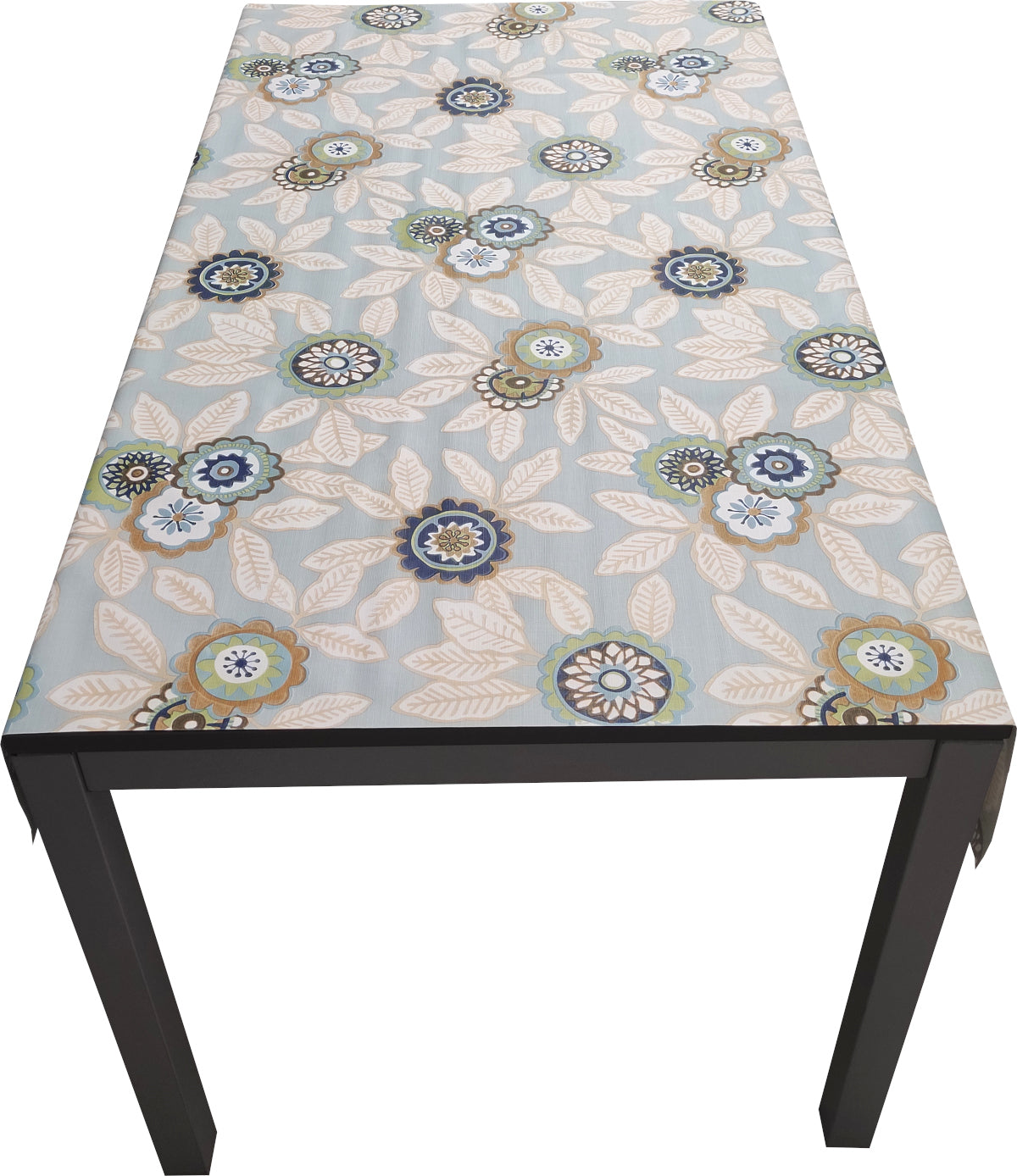 Mantel| Composicion Pvc| Base Poliester| Antimanchas| Flores