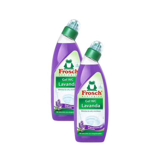 Gel limpia WC Lavanda Eco Frosch Pack 2 ud x 750 ml