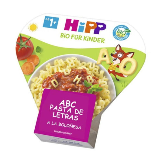 Pasta con Salsa Boloñesa para niños HIPP 250 g
