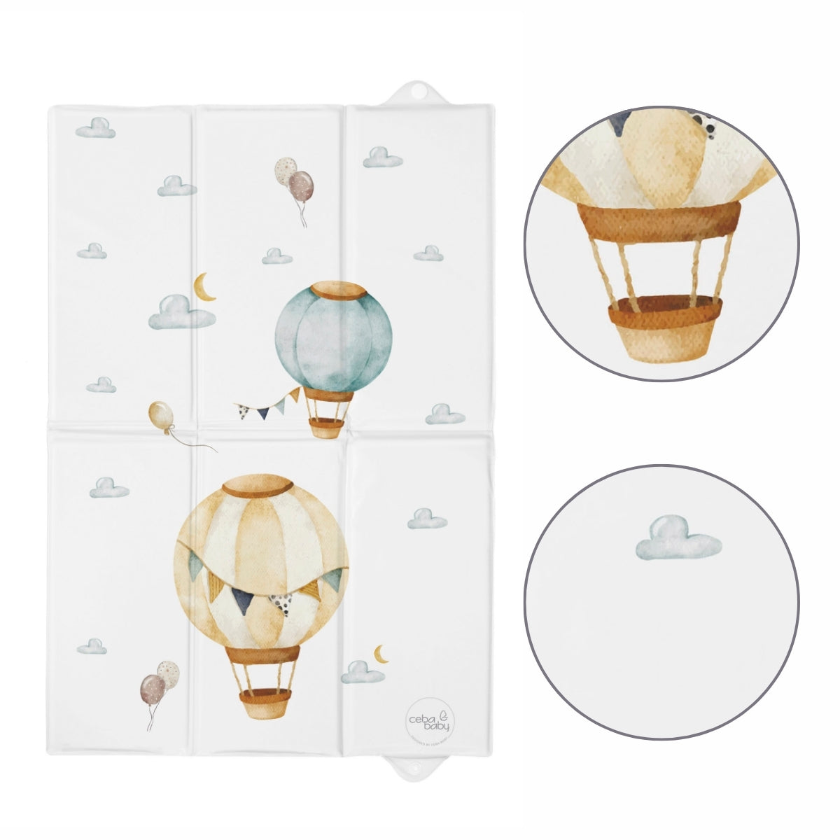 Cambiador Plegable Basic Ballons