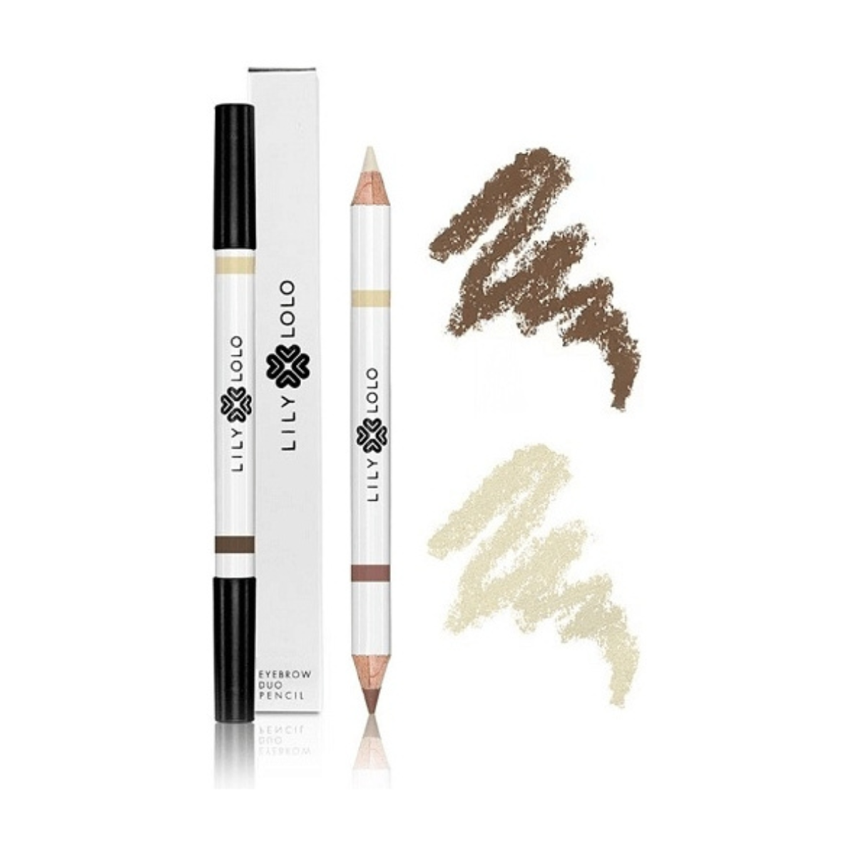 Lápiz duo para cejas light Lily Lolo