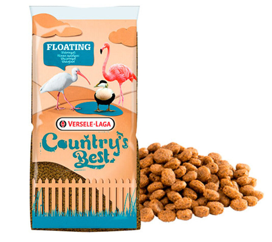 Comida Patos - Croquetas Flotantes Para Cisnes Y Anátidas - Floating Allround 15 Kg - Aumenta La Coloración Roja_0