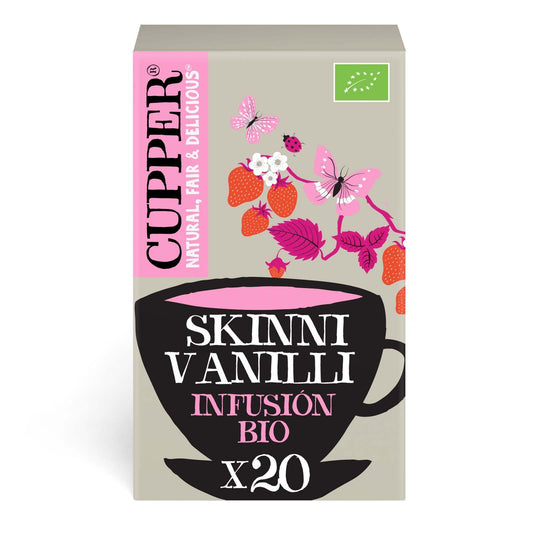 Infusion Fresa Y Vainilla Bio Cupper 20 Bolsas