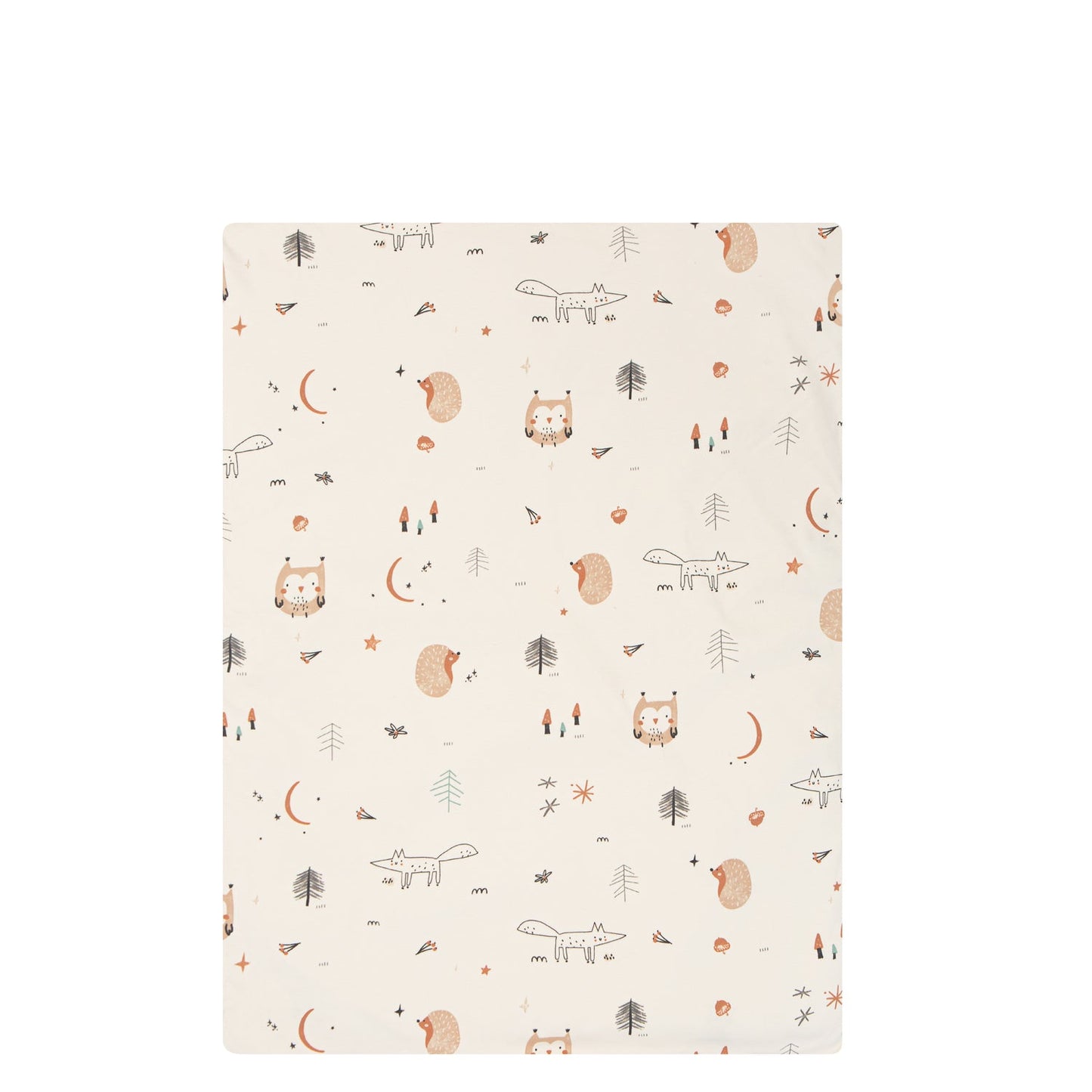 Wonderland Minicuna Colecho Efecto Madera Con Funda Nórdica