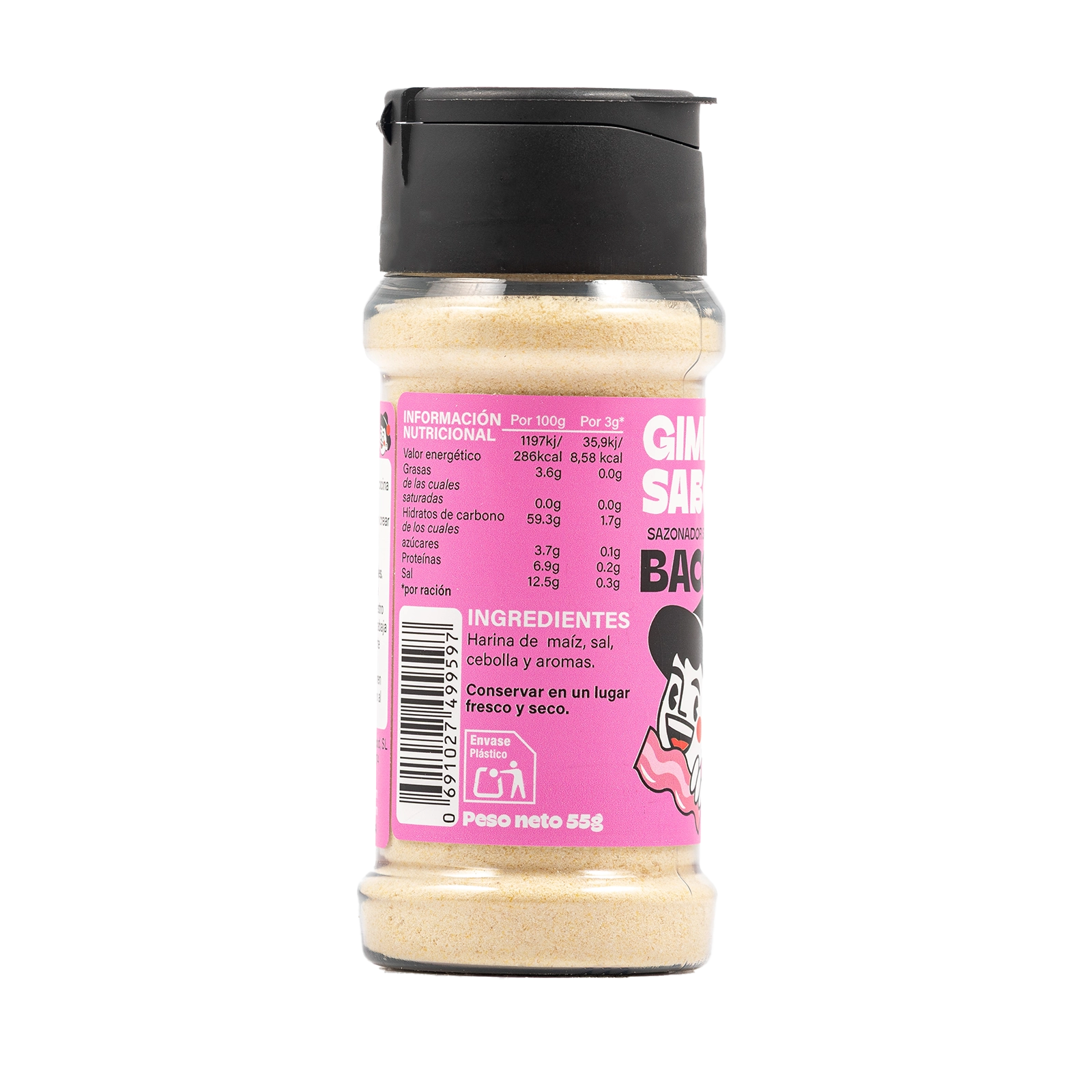 Sazonador vegetal sabor bacon