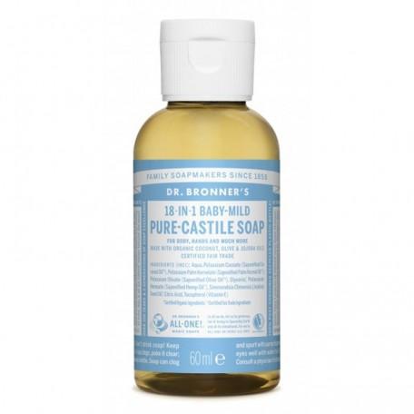 Jabón líquido Bebés Neutral Dr. Bronners 60 ml