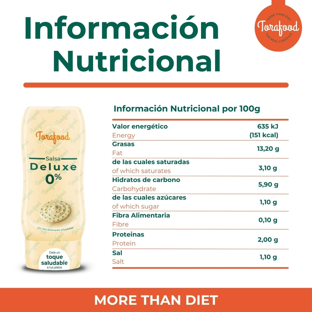 Salsa Zero Deluxe Torafood 330ml