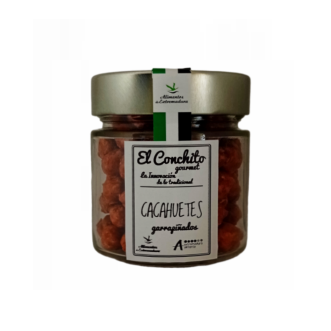 Cacahuetes Garrapiñados Tarro De Cristal 110 G_0