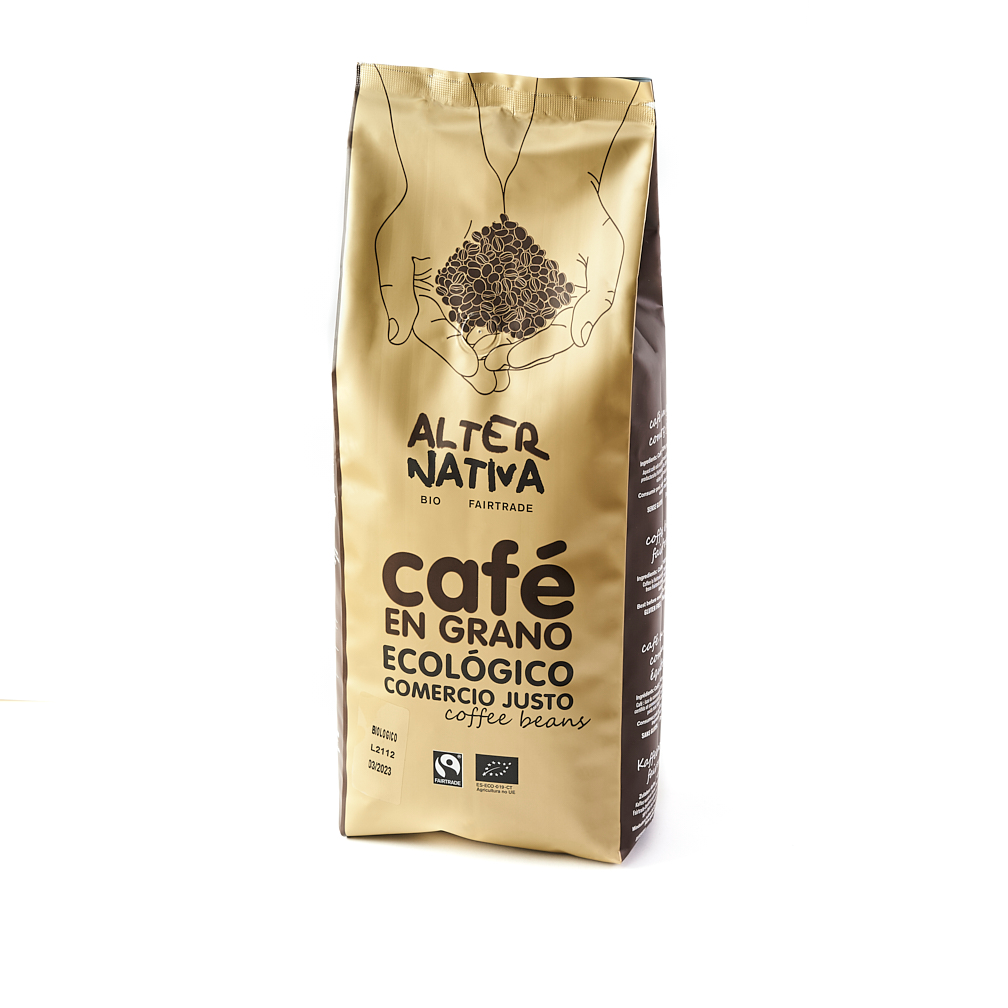 Café Biológico en grano Alternativa 1 Kg